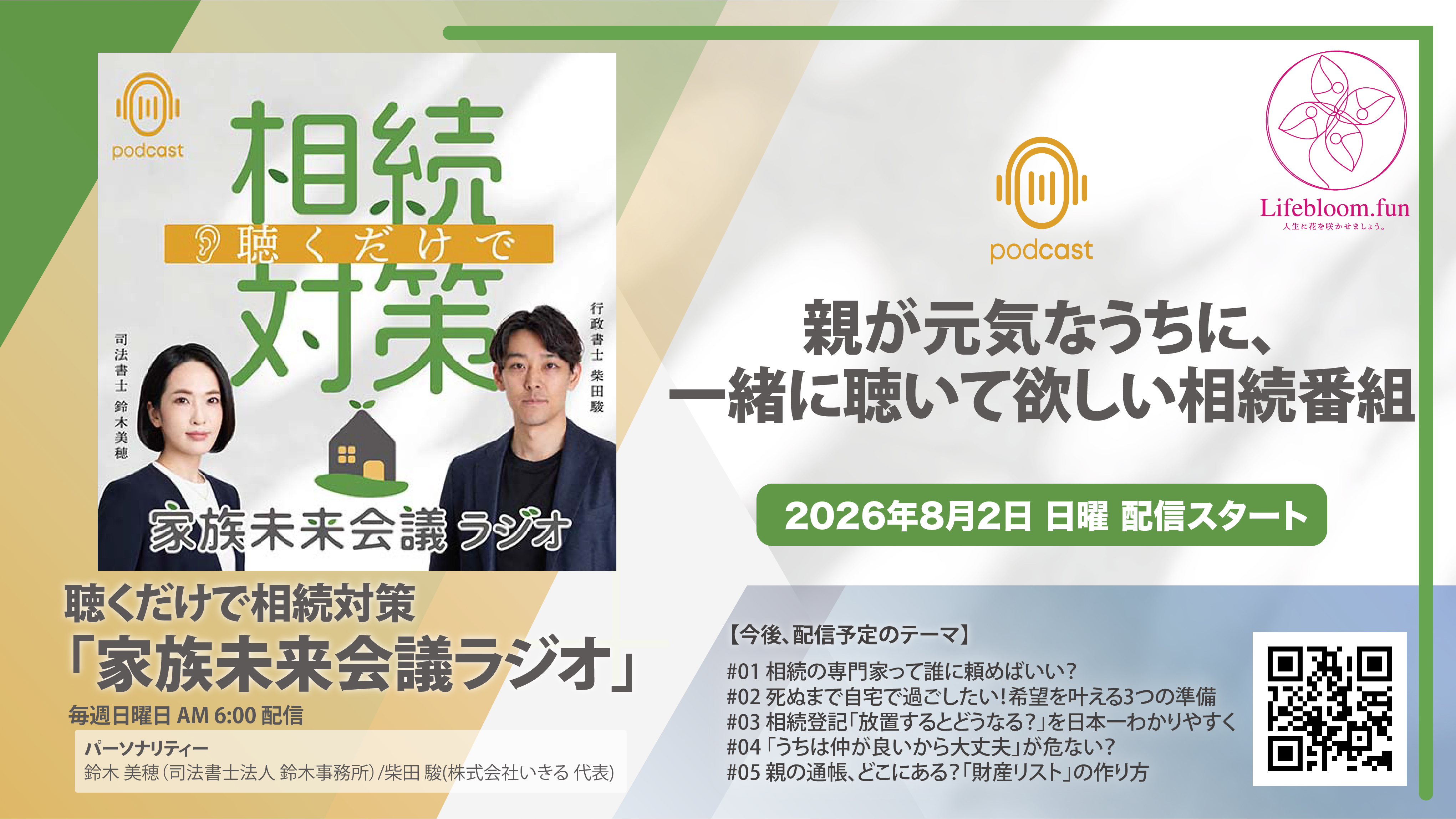 000：家族未来会議ラジオがスタートしました。 episode artwork